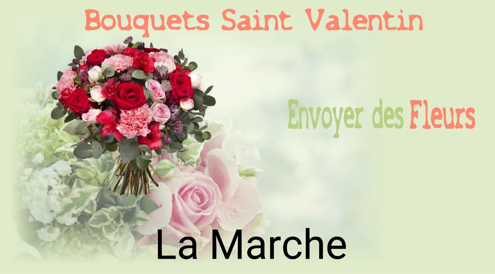 Roses de Saint-Valentin livrées à La Marche